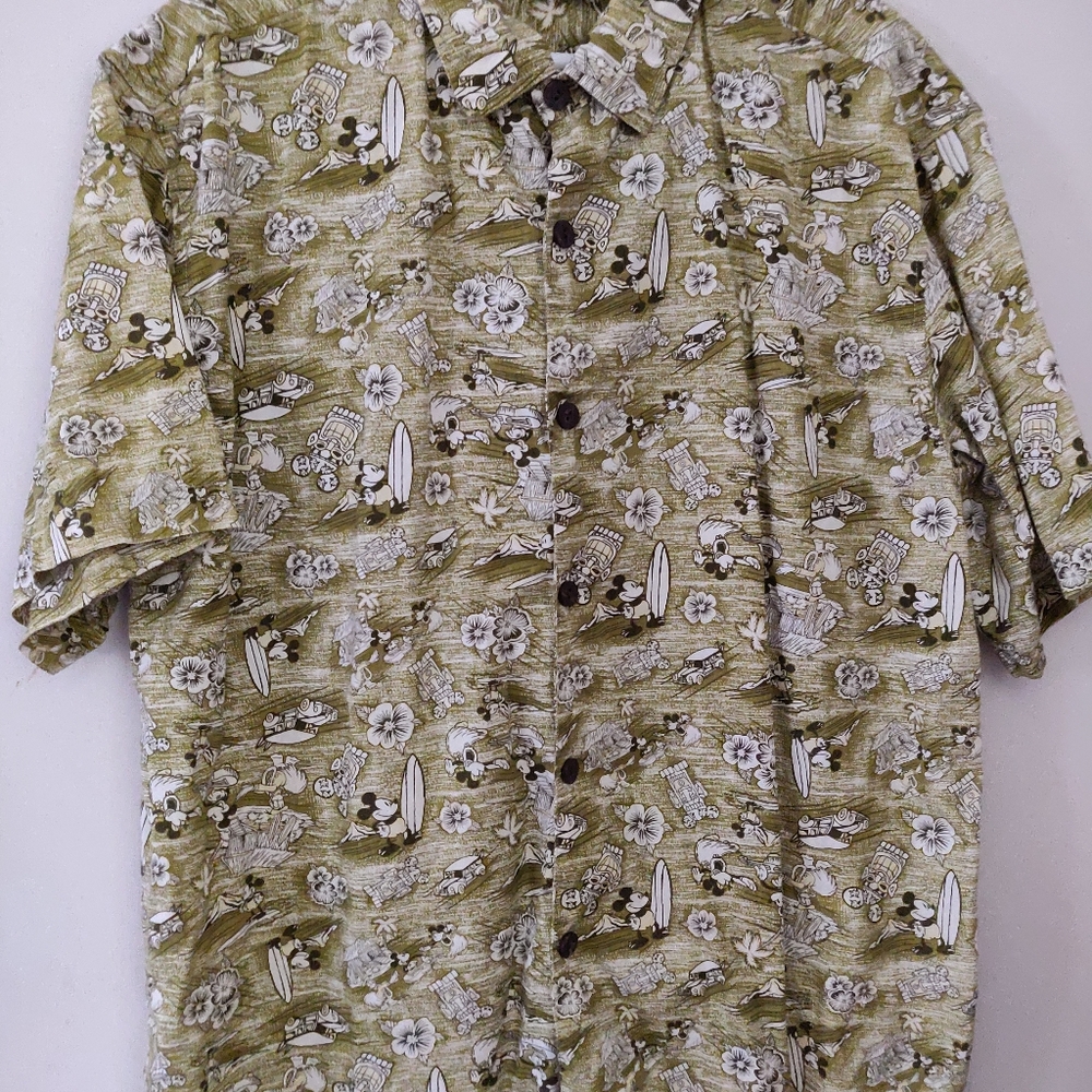 Vintage Mickey mouse Hawaiian shirt